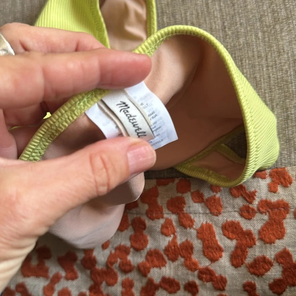 Madewell line green xxs bikini second wave - Picture 3 of 5